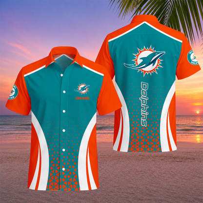 VIRAL EDITION - NEW CUSTOMIZED NFL19 MDP MIAMI DOLPHINS UNISEX HAWAIIAN SHIRT
