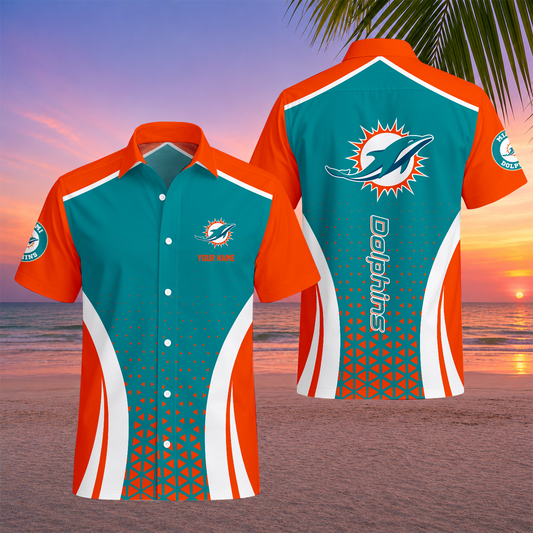 VIRAL EDITION - NEW CUSTOMIZED NFL19 MDP MIAMI DOLPHINS UNISEX HAWAIIAN SHIRT