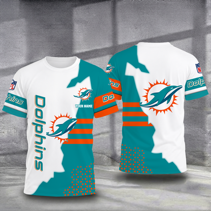VIRAL EDITION - NEW CUSTOMIZED NFL19 MDP MIAMI DOLPHINS T-SHIRT, POLO SHIRT, ZIP POLO SHIRT, SWEATSHIRT, HOODIE & ZIP HOODIE