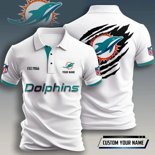 FLASH SALE - NEW CUSTOMIZED NFL19 MDP MIAMI DOLPHINS T-SHIRT, POLO SHIRT, ZIP POLO SHIRT, HOODIE, ZIP HOODIE & SWEATSHIRT