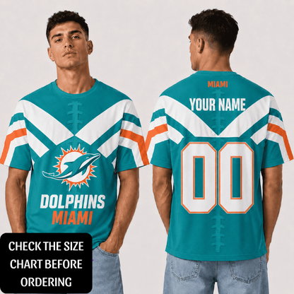 SPECIAL EDITION - NEW CUSTOMIZED NFL19 MDP MIAMI DOLPHINS T-SHIRT, POLO SHIRT, ZIP POLO SHIRT, HOODIE, ZIP HOODIE & SWEATSHIRT