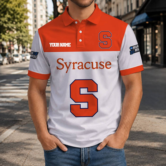 MEGA SALE - NEW CUSTOMIZED NCAA MAM19 SYO SYRACUSE ORANGE T-SHIRT, POLO SHIRT, ZIP POLO SHIRT, SWEATSHIRT, HOODIE & ZIP HOODIE