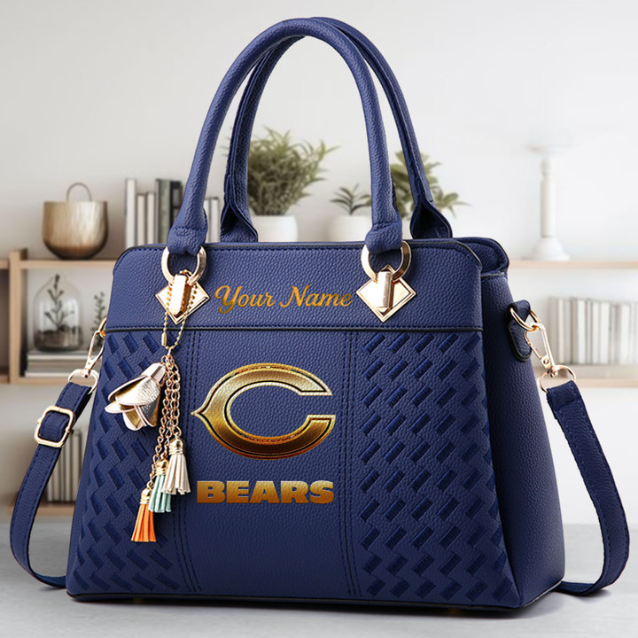 LIMITED EDITION - NEW CUSTOMIZED NFL26 CCB CHICAGO BEARS LUXURY HANDBAG IN MULTIPLE COLORS