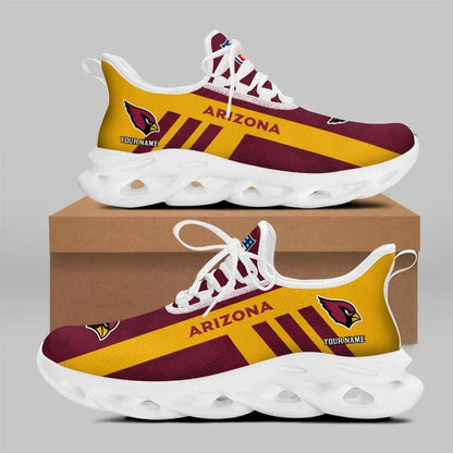 VIRAL EDITION - NEW CUSTOMIZED NFL20 ARC ARIZONA CARDINALS UNISEX MAX SOUL SHOES