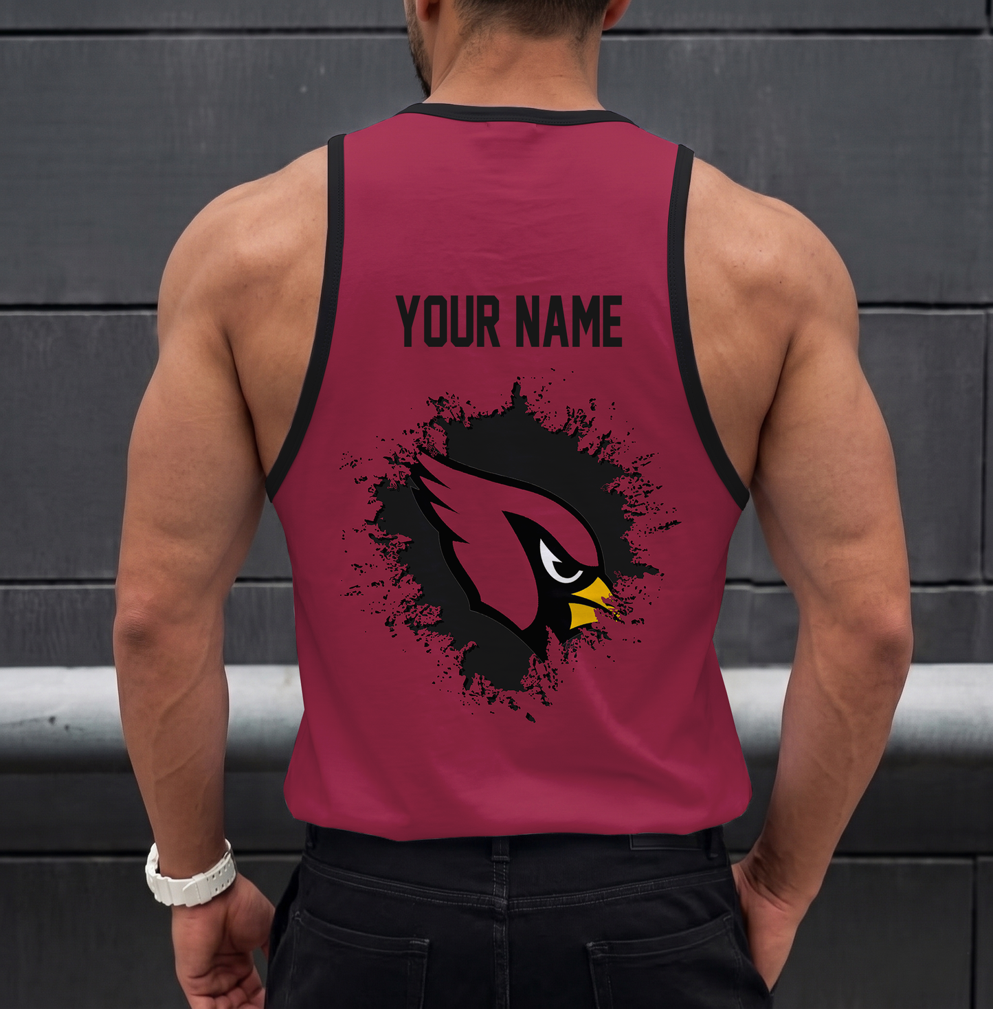 LIMITED EDITION - NEW CUSTOMIZED NFL20 ARC ARIZONA CARDINALS UNISEX TANK TOP