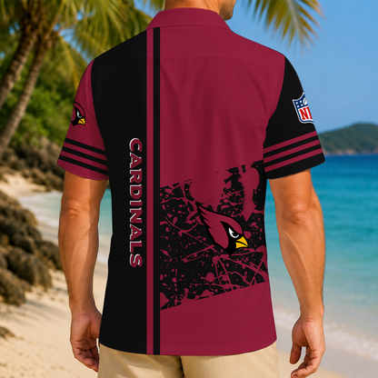 FINAL SALE - NEW CUSTOMIZED NFL20 ARC ARIZONA CARDINALS UNISEX HAWAIIAN SHIRT