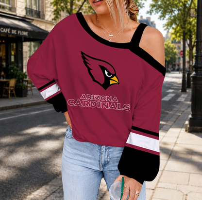 LIMITED EDITION - NEW CUSTOMIZED NFL20 ARC ARIZONA CARDINALS DROP SHOULDER SWEATSHIRT