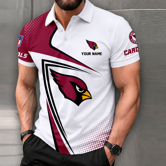 FINAL SALE - NEW CUSTOMIZED NFL20 ARC ARIZONA CARDINALS T-SHIRT, POLO SHIRT, ZIP POLO SHIRT, SWEATSHIRT, HOODIE & ZIP HOODIE