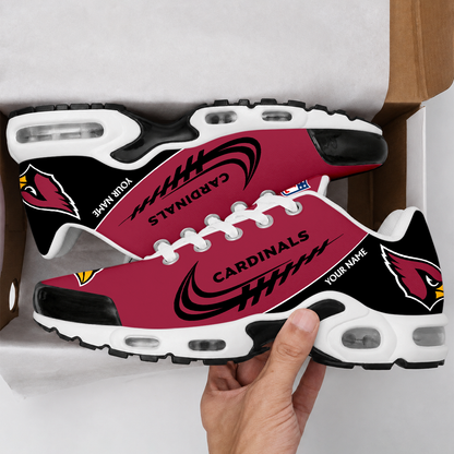 FLASH SALE - NEW CUSTOMIZED NFL20 ARC ARIZONA CARDINALS AIR MAX PLUS SNEAKERS