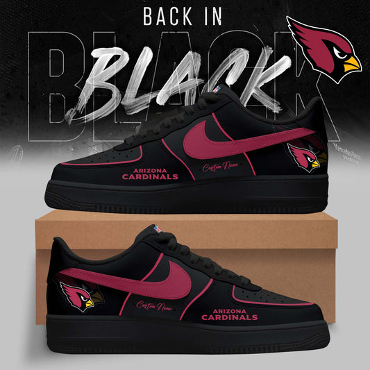 FINAL SALE - NEW CUSTOMIZED NFL20 ARC ARIZONA CARDINALS AF1 SNEAKERS