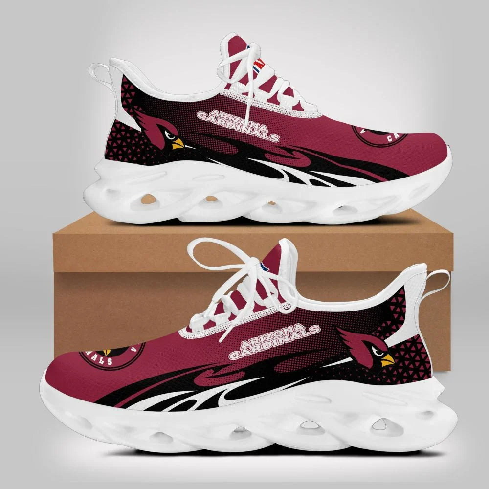 VIRAL EDITION - NEW CUSTOMIZED NFL20 ARC ARIZONA CARDINALS UNISEX MAX SOUL SHOES