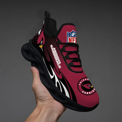 VIRAL EDITION - NEW CUSTOMIZED NFL20 ARC ARIZONA CARDINALS UNISEX MAX SOUL SHOES