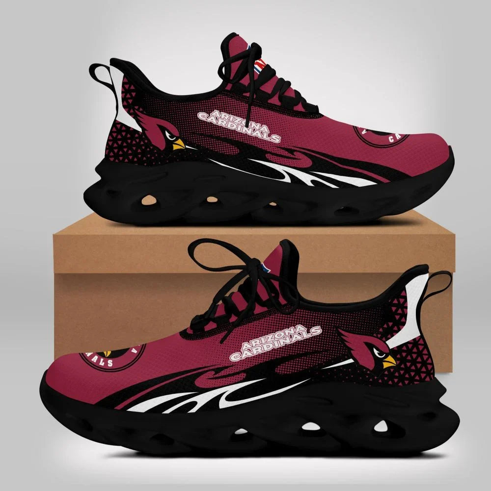 VIRAL EDITION - NEW CUSTOMIZED NFL20 ARC ARIZONA CARDINALS UNISEX MAX SOUL SHOES