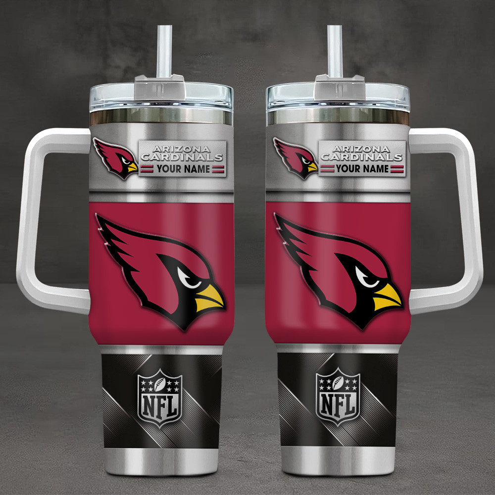 FINAL SALE - NEW CUSTOMIZED NFL20 ARC ARIZONA CARDINALS TUMBLER CUP