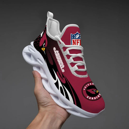 VIRAL EDITION - NEW CUSTOMIZED NFL20 ARC ARIZONA CARDINALS UNISEX MAX SOUL SHOES