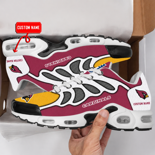 HOT DEAL - NEW CUSTOMIZED NFL20 ARC ARIZONA CARDINALS AIR MAX PLUS SNEAKERS