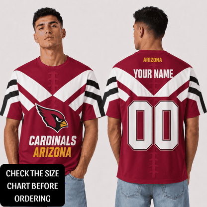 SPECIAL EDITION - NEW CUSTOMIZED NFL20 ARC ARIZONA CARDINALS T-SHIRT, POLO SHIRT, ZIP POLO SHIRT, HOODIE, ZIP HOODIE & SWEATSHIRT