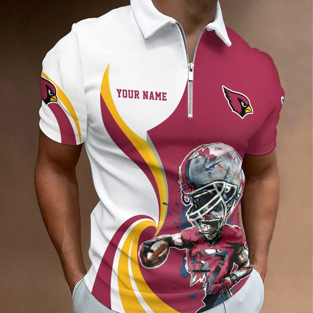 SPECIAL EDITION - NEW CUSTOMIZED NFL20 ARC ARIZONA CARDINALS T-SHIRT, POLO SHIRT, ZIP POLO SHIRT, SWEATSHIRT, HOODIE & ZIP HOODIE