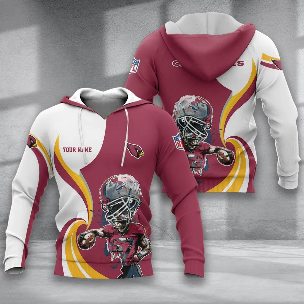 SPECIAL EDITION - NEW CUSTOMIZED NFL20 ARC ARIZONA CARDINALS T-SHIRT, POLO SHIRT, ZIP POLO SHIRT, SWEATSHIRT, HOODIE & ZIP HOODIE