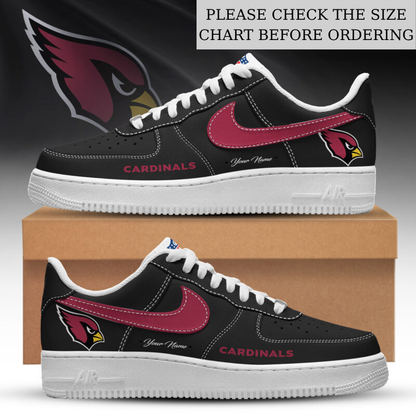 FLASH SALE - NEW CUSTOMIZED NFL20 ARC ARIZONA CARDINALS AF1 SHOES
