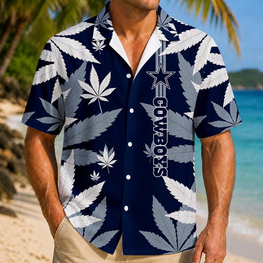 FINAL SALE - NEW CUSTOMIZED NFL21 DCB DALLAS COWBOYS UNISEX HAWAIIAN SHIRT