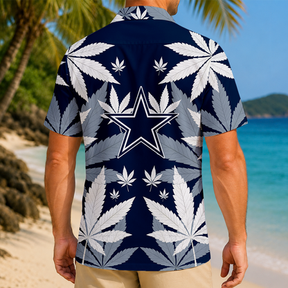 FINAL SALE - NEW CUSTOMIZED NFL21 DCB DALLAS COWBOYS UNISEX HAWAIIAN SHIRT