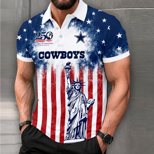LIMITED EDITION - NEW CUSTOMIZED NFL21 DCB DALLAS COWBOYS POLO SHIRT, ZIP POLO SHIRT & T-SHIRTS
