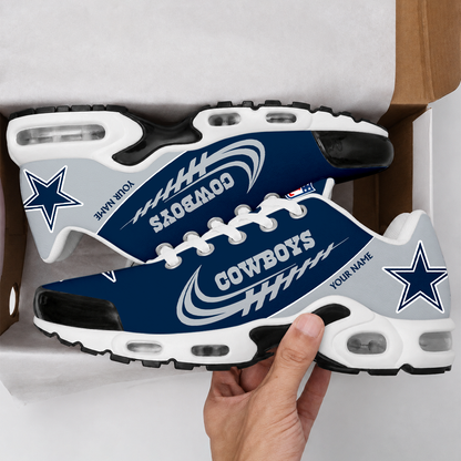 FLASH SALE - NEW CUSTOMIZED NFL21 DCB DALLAS COWBOYS AIR MAX PLUS SNEAKERS
