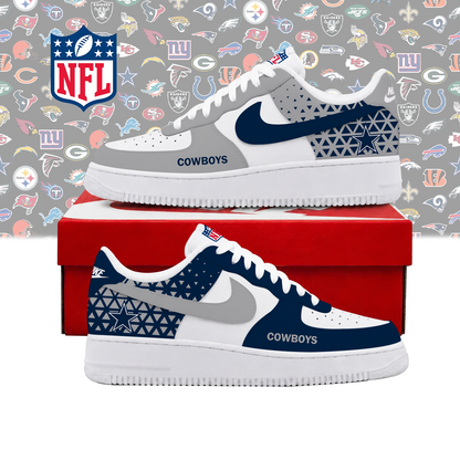 SPECIAL EDITION - NEW CUSTOMIZED NFL21 DCB DALLAS COWBOYS AF1 SHOES