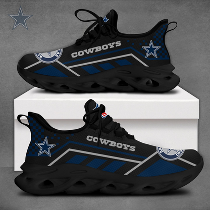 LIMITED EDITION - NEW CUSTOMIZED NFL21 DCB DALLAS COWBOYS MAX SOUL SHOES