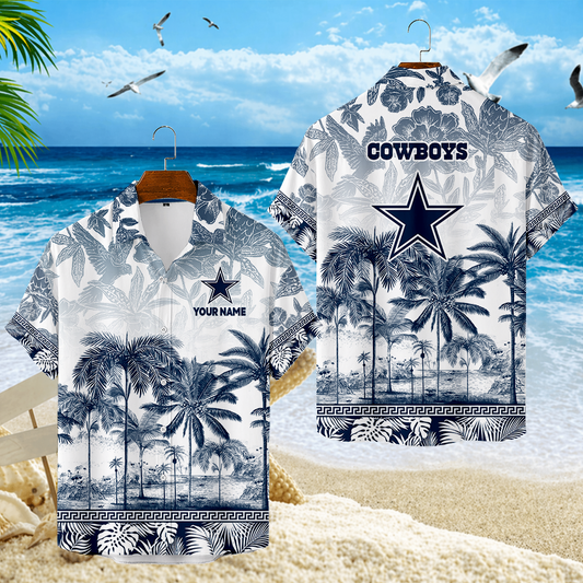 LIMITED EDITION - NEW CUSTOMIZED NFL21 DCB DALLAS COWBOYS UNISEX HAWAIIAN SHIRT