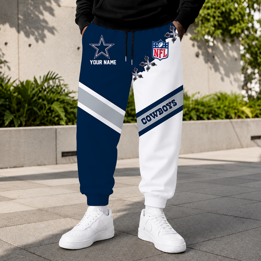 FLASH SALE - NEW CUSTOMIZED NFL21 DCB DALLAS COWBOYS SWEATPANTS