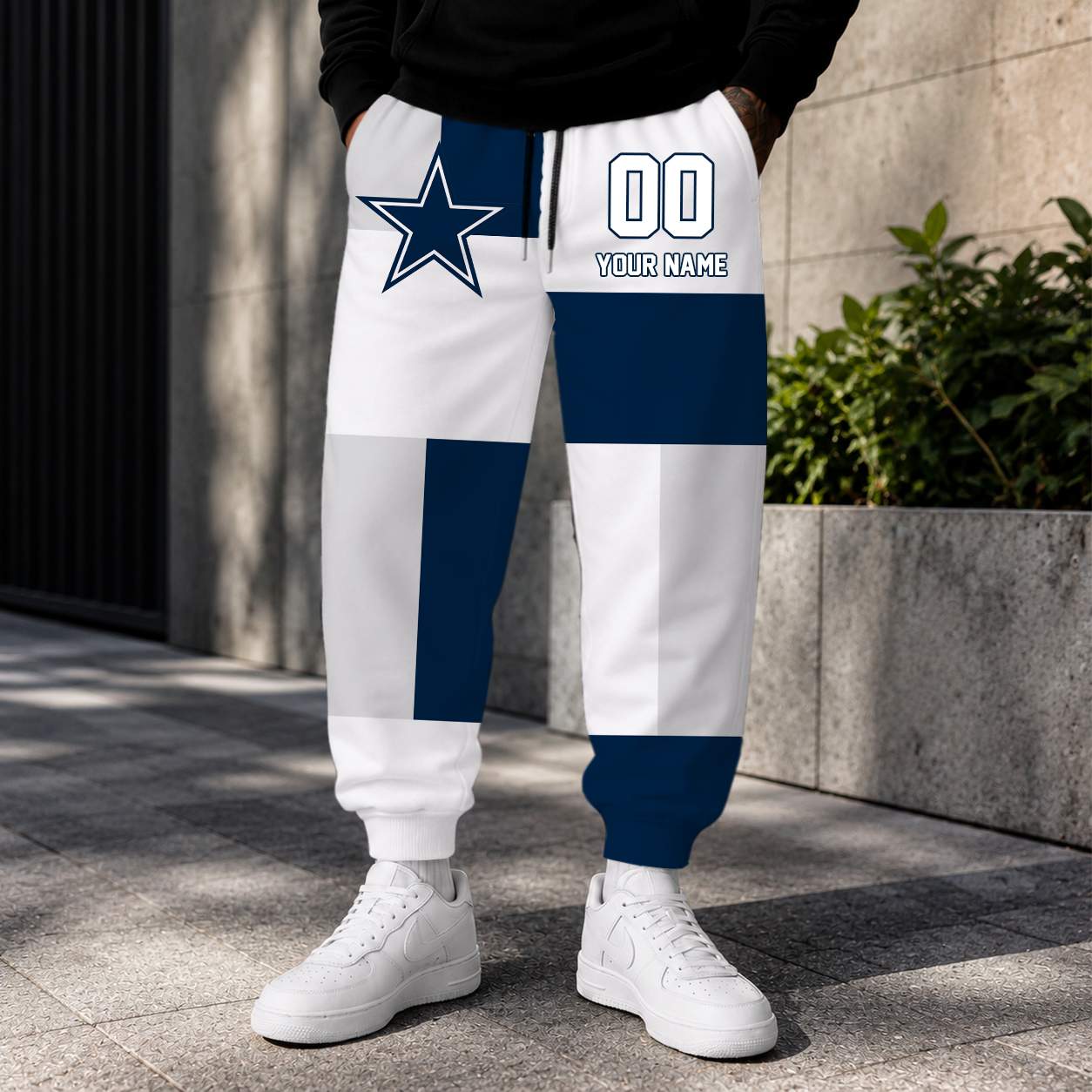 VIRAL EDITION - NEW CUSTOMIZED NFL21 DCB DALLAS COWBOYS SWEATPANTS