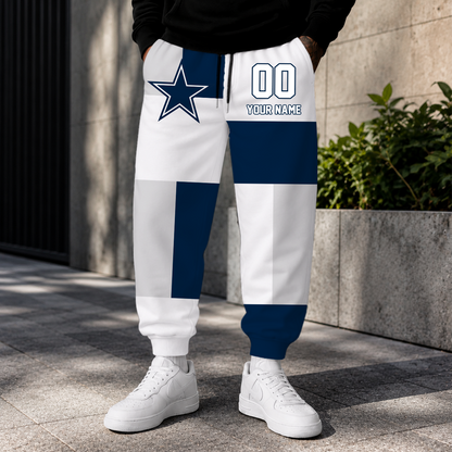 VIRAL EDITION - NEW CUSTOMIZED NFL21 DCB DALLAS COWBOYS SWEATPANTS