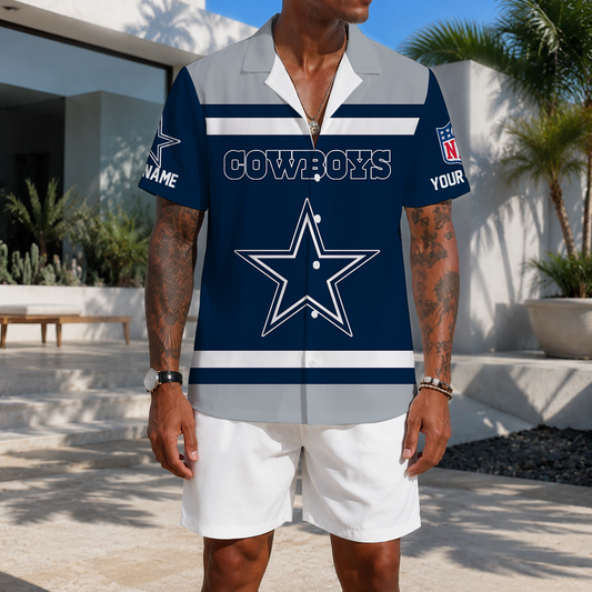 FLASH SALE - NEW CUSTOMIZED NFL21 DCB DALLAS COWBOYS UNISEX HAWAIIAN SHIRT