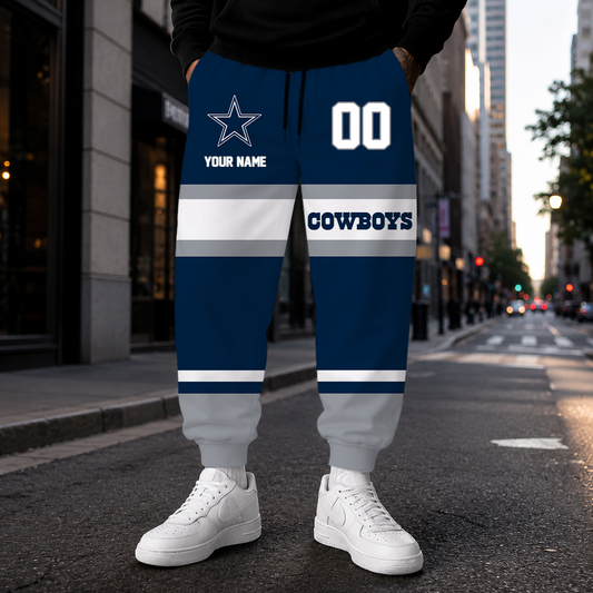 EXCLUSIVE EDITION - NEW CUSTOMIZED NFL21 DCB DALLAS COWBOYS SWEATPANTS