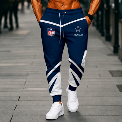 FINAL SALE - NEW CUSTOMIZED NFL21 DCB DALLAS COWBOYS SWEATPANTS