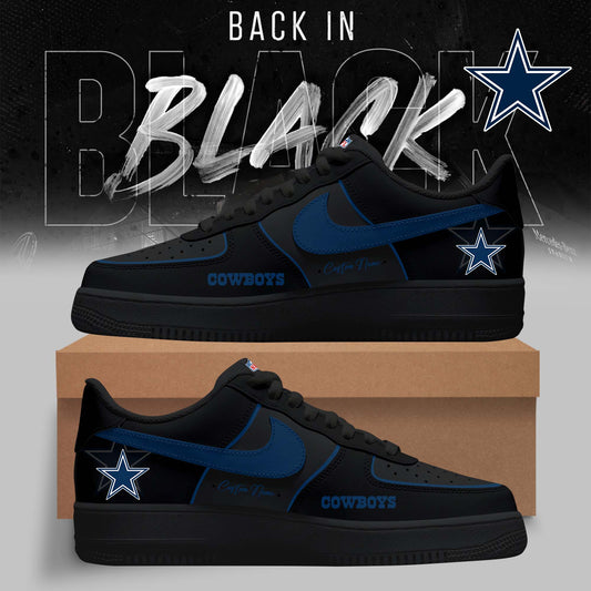 FINAL SALE - NEW CUSTOMIZED NFL21 DCB DALLAS COWBOYS AF1 SNEAKERS