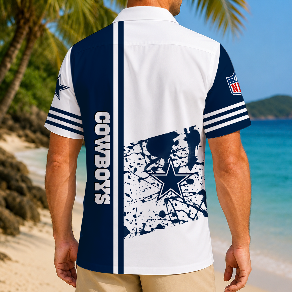 FINAL SALE - NEW CUSTOMIZED NFL21 DCB DALLAS COWBOYS UNISEX HAWAIIAN SHIRT