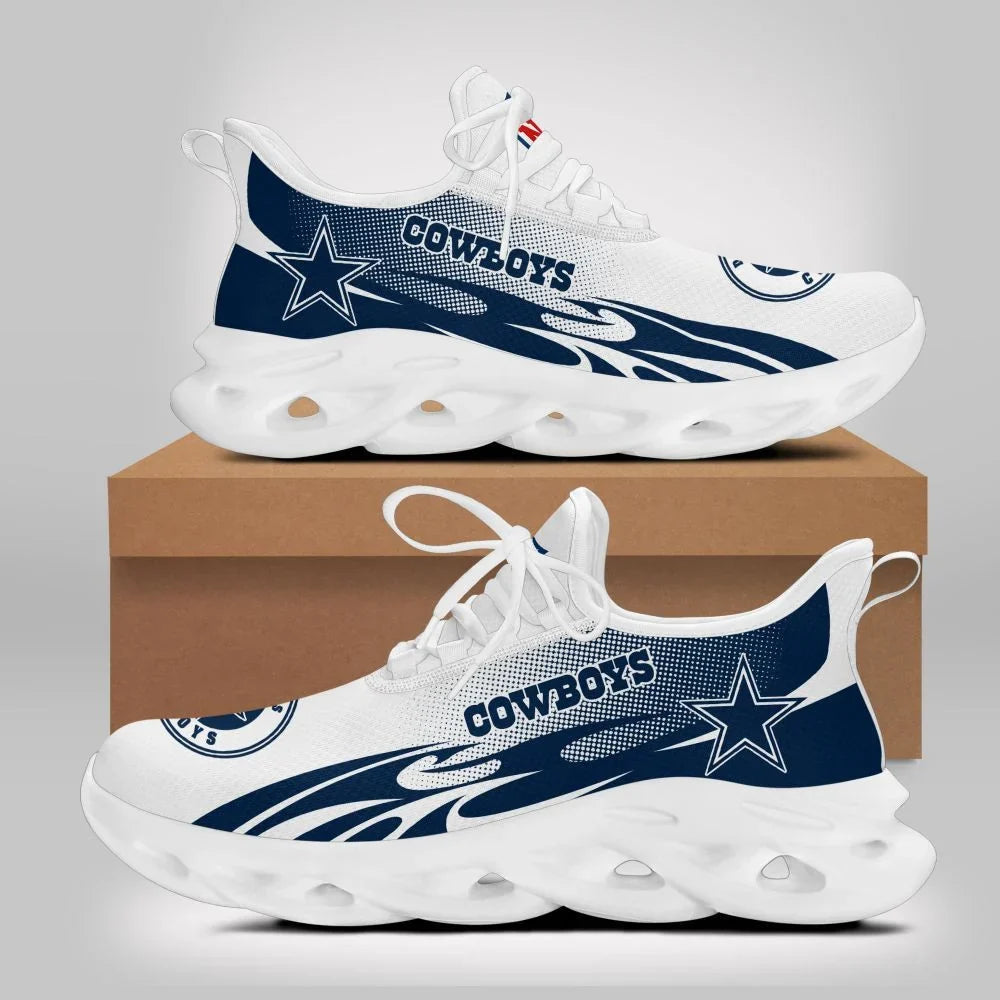 VIRAL EDITION - NEW CUSTOMIZED NFL21 DCB DALLAS COWBOYS UNISEX MAX SOUL SHOES