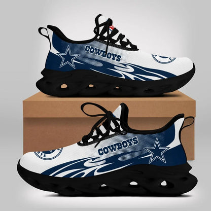 VIRAL EDITION - NEW CUSTOMIZED NFL21 DCB DALLAS COWBOYS UNISEX MAX SOUL SHOES