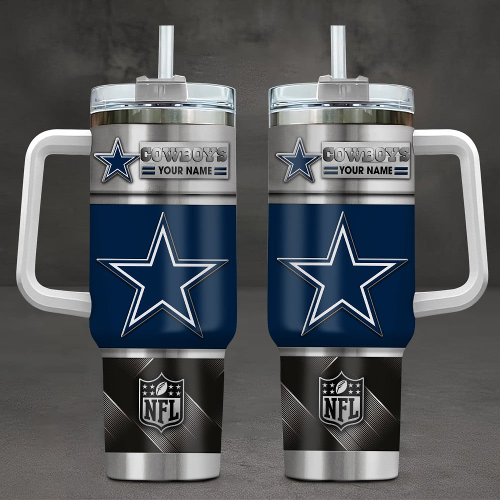 FINAL SALE - NEW CUSTOMIZED NFL21 DCB DALLAS COWBOYS TUMBLER CUP