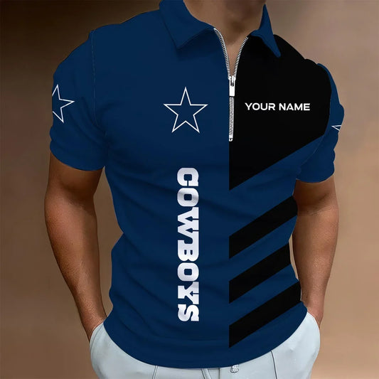 HOT DEAL - NEW CUSTOMIZED NFL21 DCB DALLAS COWBOYS T-SHIRT, POLO SHIRT, ZIP POLO SHIRT, SWEATSHIRT, HOODIE & ZIP HOODIE