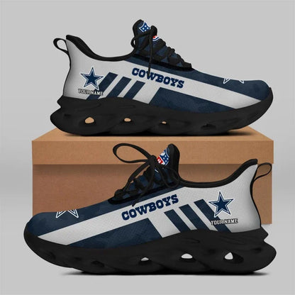 VIRAL EDITION - NEW CUSTOMIZED NFL21 DCB DALLAS COWBOYS UNISEX MAX SOUL SHOES
