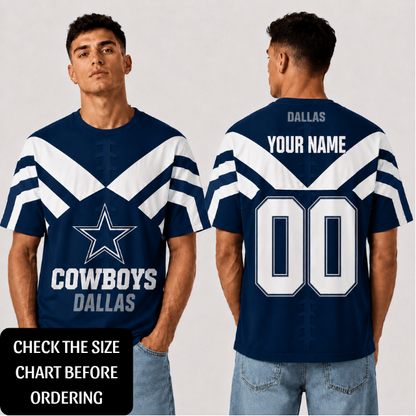 SPECIAL EDITION - NEW CUSTOMIZED NFL21 DCB DALLAS COWBOYS T-SHIRT, POLO SHIRT, ZIP POLO SHIRT, HOODIE, ZIP HOODIE & SWEATSHIRT