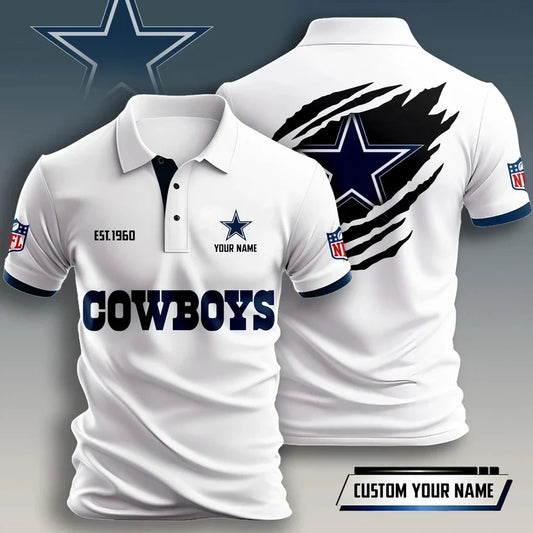 FLASH SALE - NEW CUSTOMIZED NFL21 DCB DALLAS COWBOYS T-SHIRT, POLO SHIRT, ZIP POLO SHIRT, HOODIE, ZIP HOODIE & SWEATSHIRT
