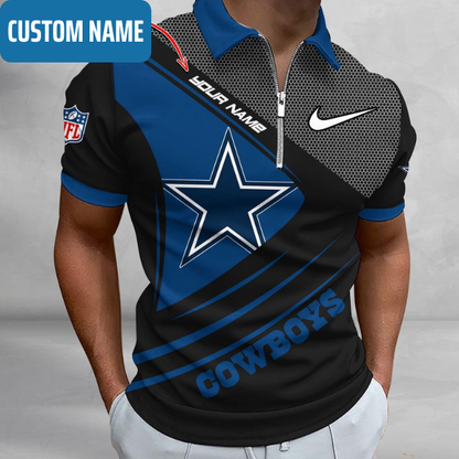 VIRAL EDITION - NEW CUSTOMIZED NFL21 DCB DALLAS COWBOYS POLO SHIRT, ZIP POLO SHIRT & T-SHIRTS