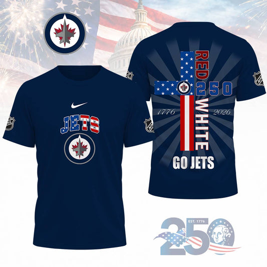 FINAL SALE - NEW CUSTOMIZED NHL21 WPJ WINNIPEG JETS T-SHIRT, POLO SHIRT, ZIP POLO SHIRT, SWEATSHIRT, HOODIE & ZIP HOODIE