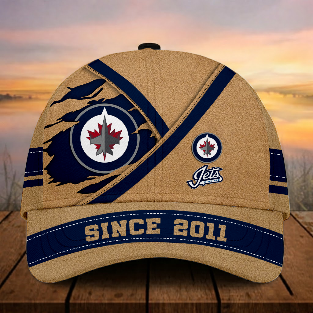 LIMITED EDITION - NEW CUSTOMIZED NHL21 WPJ WN JETS CLASSIC CAP