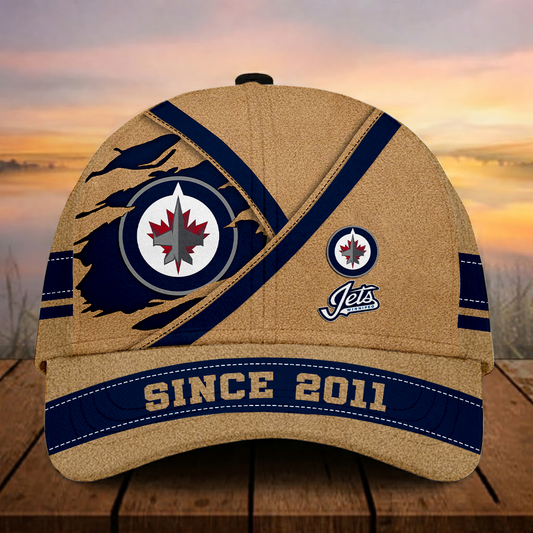 LIMITED EDITION - NEW CUSTOMIZED NHL21 WPJ WN JETS CLASSIC CAP